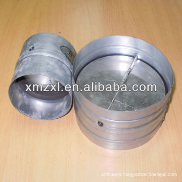 single way damper in Galvanized